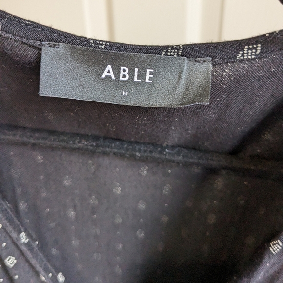 Able Lena Wrap Over Dress Size M - Picture 12 of 12